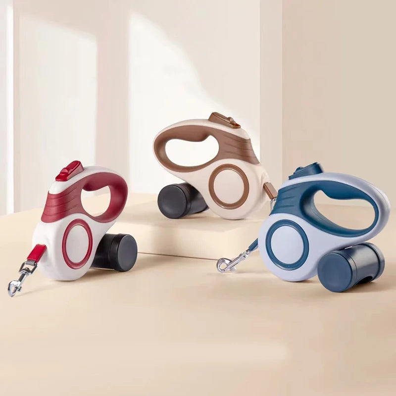 Booteely Automatic Retractable Dog Leash Extendable Rope For Outdoor Travel Walking Hiking Small Dogs Traction Rope Cat Lead