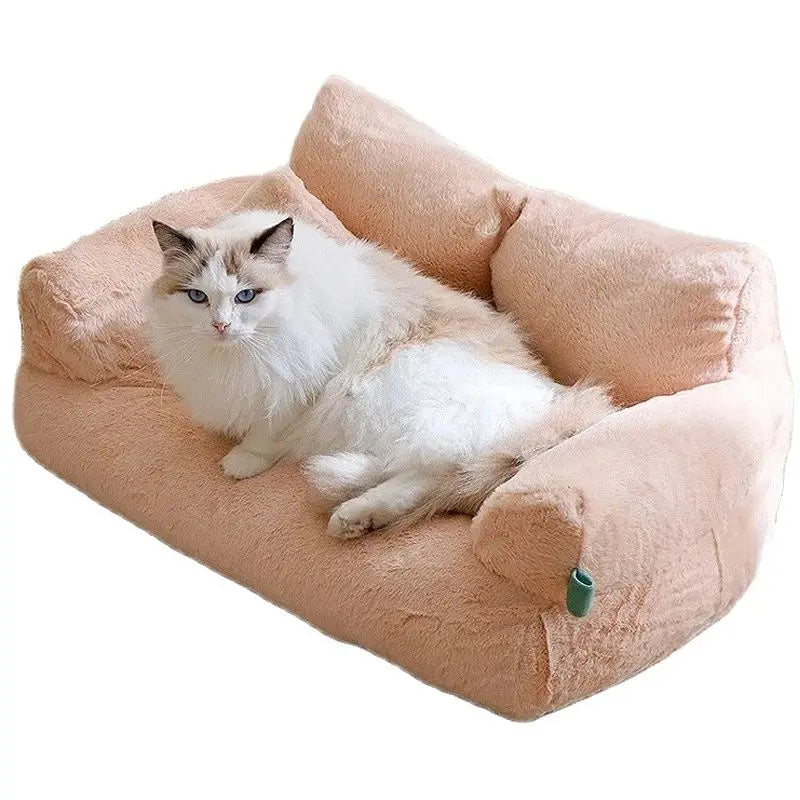 Basket for Cats Puppy Bed House Accessories Cushions Kitten Pet Supplies All Dog Mat Beds Goods Products Accessory Houses Things
