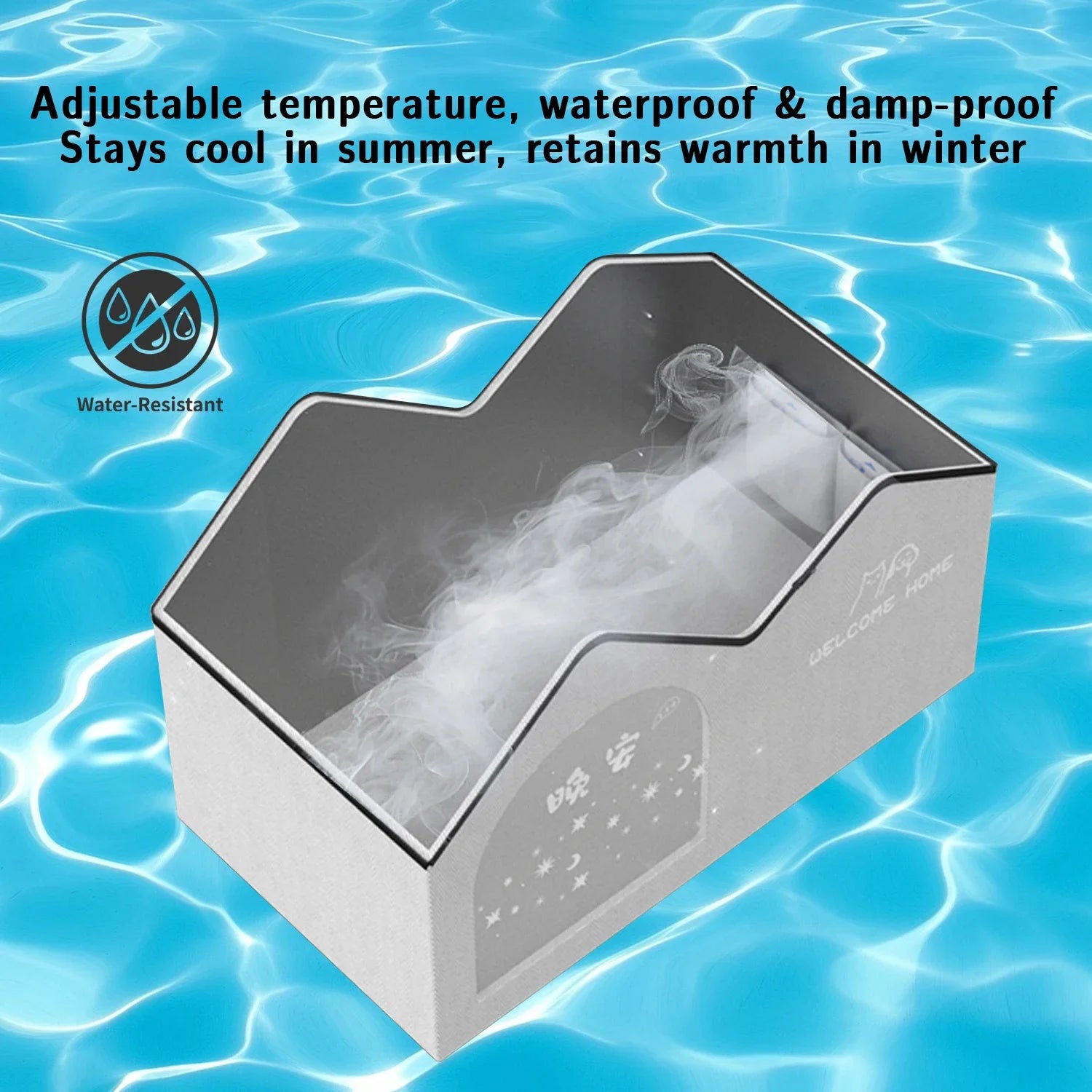 all seasin small Cat dog Air Conditioning House BED Summer Cooling  winter warm Nest Dog Dog Four Seasons Pet House