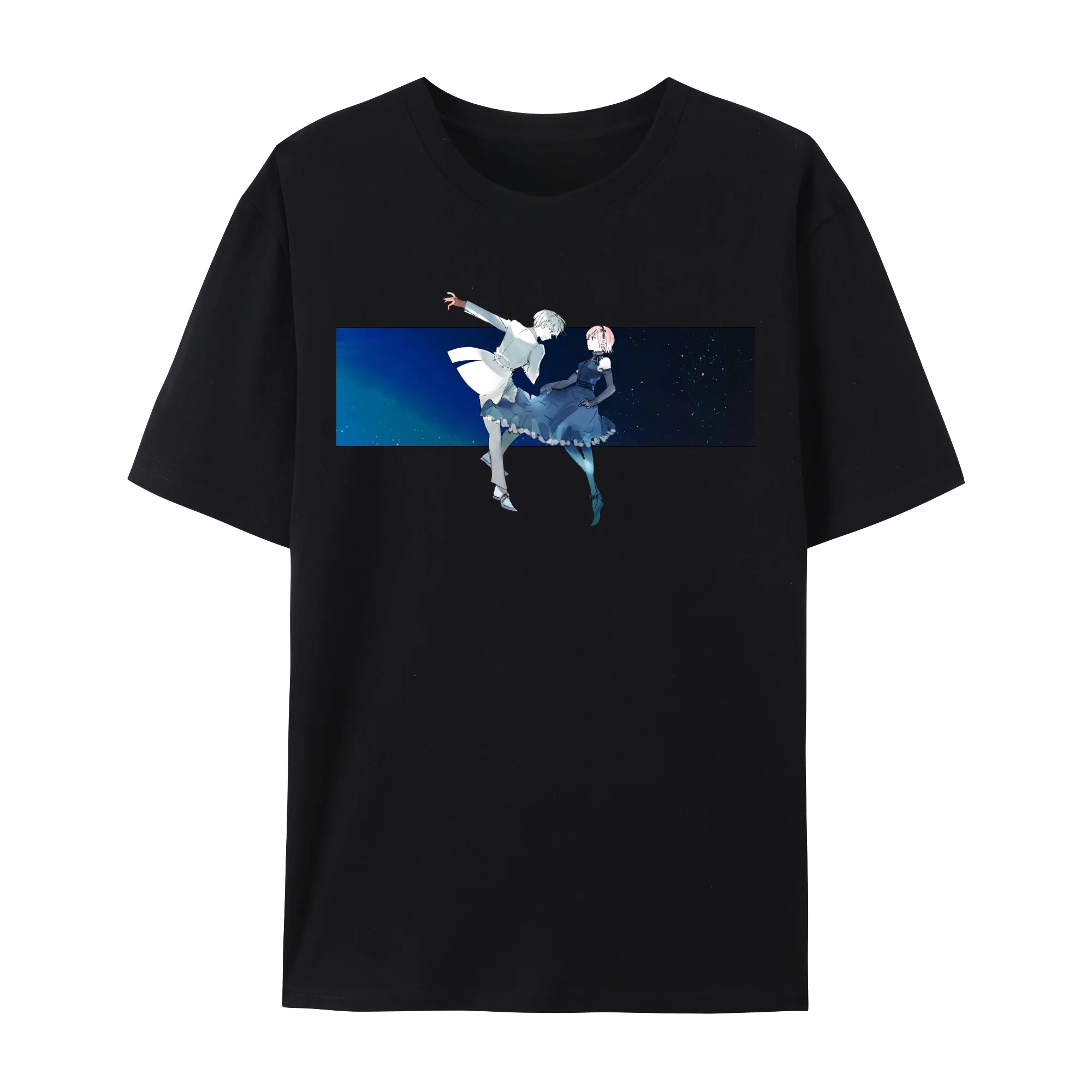 Tokyo Anime Ghoul Kaneki Ken Graphic Cotton T-Shirt, Japanese Anime  Short Sleeve Crewneck Shirt