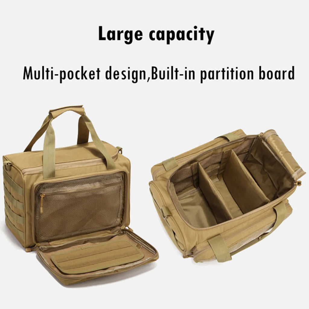 Range Bag Outdoor Hunting  Training Shooting Molle Gun Bags Climbing Hiking Camping Large Capacity Handbag