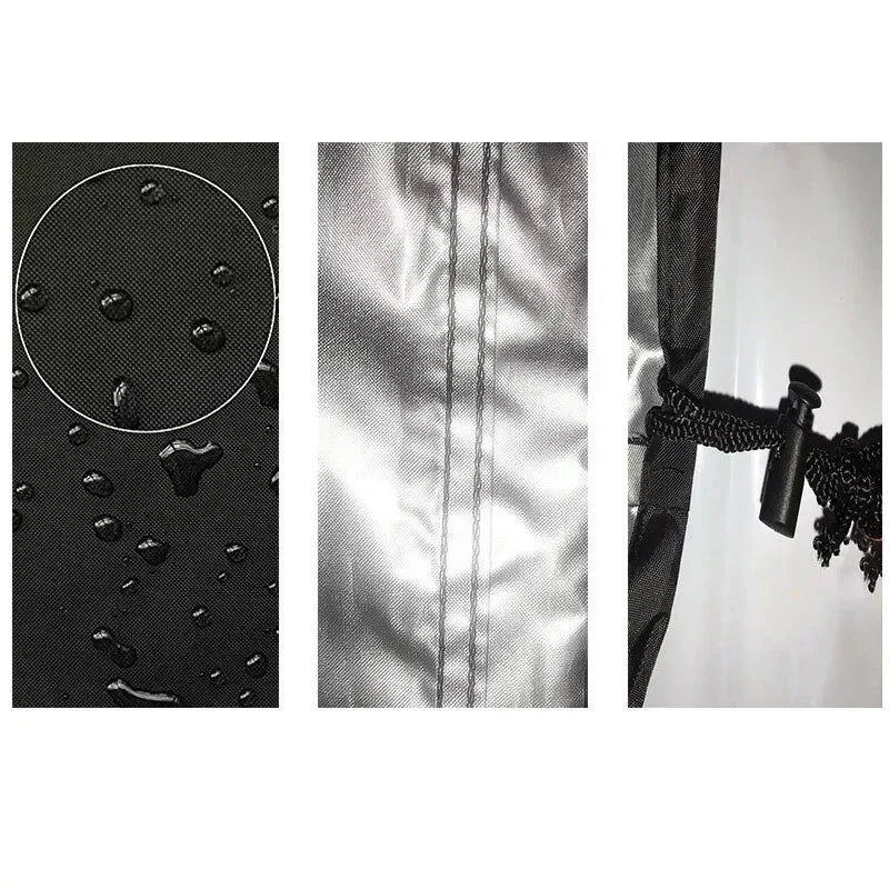 Lawn Mower Cover Outdoor UV Protector Rainproof Sunscreen Oxford Cloth Protective Sleeve