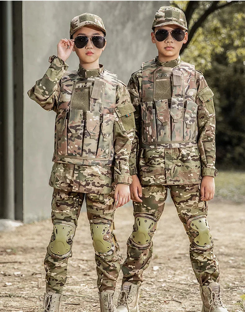 Children's Outdoor Development Suit Men's Summer Camp Training Outdoor Tactical Clothing