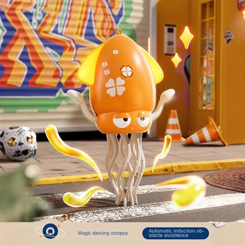 Dancing Octopus Kid Electronic Pet Toys Cartoon Interactive Development Moving Education Toddler Toy for Children Birthday Gift
